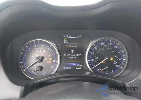 2017 Infiniti Q60 3.0T Red Sport 400 из США, поврежденный, VIN JN1FV7EK4HM610473